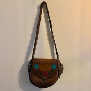 Hollywood Trading Co. Vintage Leather Bag